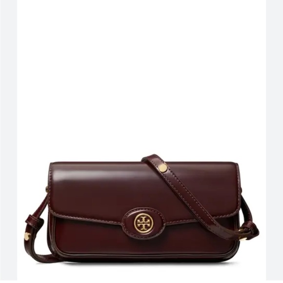 Tory Burch Handbags - Tory Burch NWT Robinson Spazzolato Leather Shoulder Bag